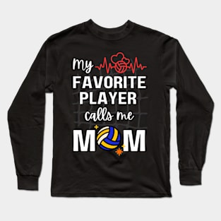 Mom's favorite player Long Sleeve T-Shirt